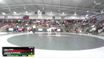 197 lbs Cons. Round 6 - Jordan Blanchard, UW-Parkside vs Joey Lyons, Gannon