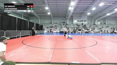 100 lbs Rr Rnd 1 - Jay Ringulet, Ragin Raisins Fredonia ES vs Liam Woodson, Team RJN Green