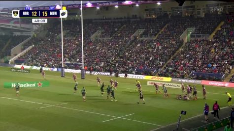 Tom Seabrook 2nd Try | Northampton Saints vs Munster