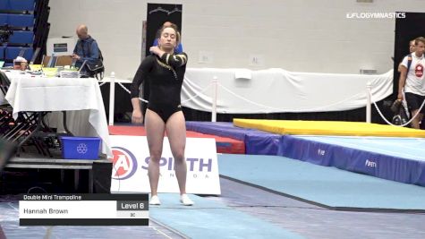 Hannah Brown - Double Mini Trampoline - 2019 Canadian Gymnastics Championships - TG