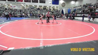 49 lbs Consi Of 16 #2 - Ryatt Danz, Gold Oak vs Izrael Garza, Wapato