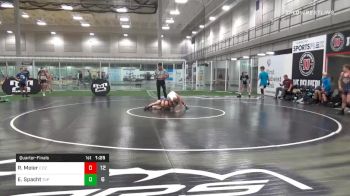 95 lbs Quarterfinal - Ryan Meier, Elite Athletic Club DZ vs Ethan Spacht, No Limit - IL