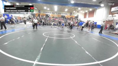 144 lbs 1st Place Match - Ames-Michael Hoevker, Granite Hills vs Kavi Garvey, Fountain Valley