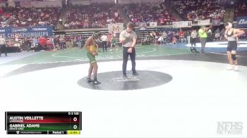 D 2 126 lbs Champ. Round 1 - Gabriel Adams, Grace King vs Austin Veillette, Lakeshore