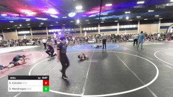 46 lbs Quarterfinal - Alexander Estrada, Trybe vs Deklan Mondragon, Ravage WC