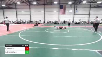 160 lbs Round Of 64 - Aydan George, OH vs Adam Gromatzky, GA