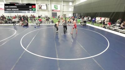 Junior Boys - 150 lbs Champ. Round 2 - Knox Verbais, Illinois vs Gus Cardinal, Arizona