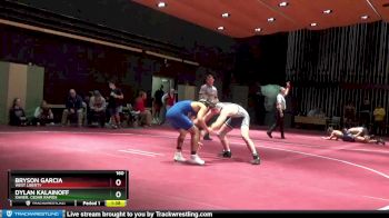 160 lbs Cons. Round 2 - Dylan Kalainoff, Xavier, Cedar Rapids vs Bryson Garcia, West Liberty