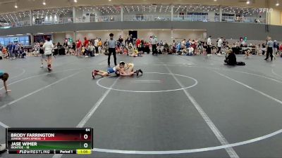 64 lbs Round 3 - Jase Wimer, Irontide vs Brody Farrington, Junior Terps Xpress