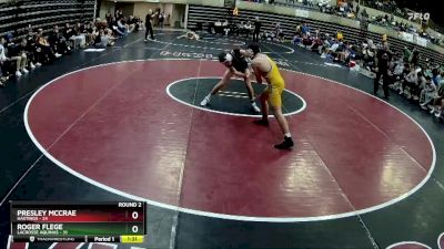 139 lbs Round 2 (4 Team) - Presley McCrae, Hastings vs Roger Flege, LaCrosse Aquinas