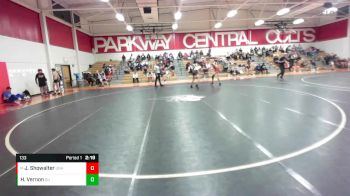 133 lbs Cons. Round 2 - Joey Showalter, Unattached vs Hunter Vernon, Quincy