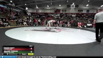285 lbs Semifinal - Braden Morgan, Central Oklahoma vs Mason Watt, Chadron State