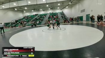 110 lbs Champ. Round 1 - Jessi Lamoreaux, Mountain View vs Kaylee MacLagan, Green River