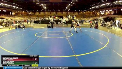 85 lbs Cons. Round 2 - Noah Yournet, Doral Academy vs Bo Bryant, Rogue Wrestling