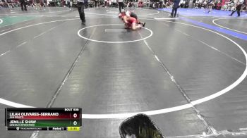 140 lbs Cons. Round 3 - Lilah Olivares-serrano, San Benito vs Jenille Shaw, Lincoln (Stockton)