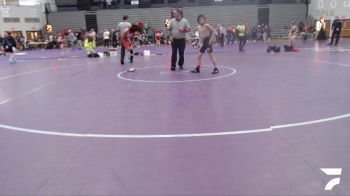 78-86 lbs Champ. Round 1 - Dean Gaddie, Mt Vernon Marauders vs Bobby Rousseve-Ross, Contenders Wrestling Academy