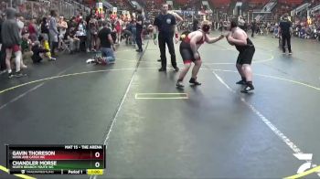 3rd Place Match - Chandler Morse, North Branch Youth WC vs Gavin Thoreson, Hook And Catch WC