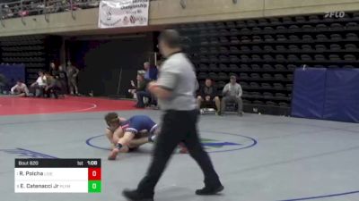 120 lbs Quarterfinal - Roman Polcha, Liverpool, PA vs Eric Catenacci Jr, Plymouth Meeting, PA