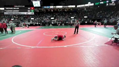 84 lbs Champ. Round 3 - Carter Lindsey, DWA vs Michael Miller, ATGA