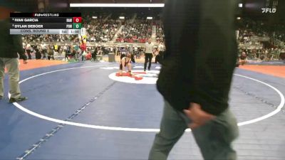 3A-126 lbs Cons. Round 3 - Ivan Garcia, Rawlins vs Dylan DeBoer, Powell