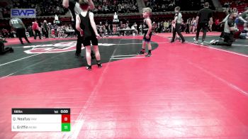 Consolation - Gunner McKee, Morris Wrestling Association vs Grayson Schafer, Bartlesville Wrestling Club