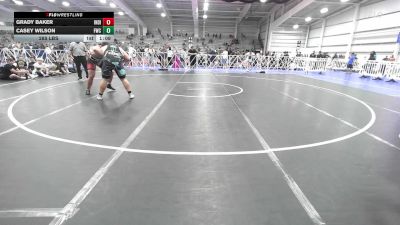 285 lbs Rr Rnd 2 - Grady Baker, Indiana Outlaws Yellow vs Casey Wilson, Freakztyle Wrecking Crew