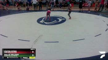 45 lbs Round 3 - Dallas Williams, Minion Training Center vs Colton Siters, Stars Wrestling Club