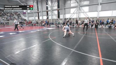 119.8-126 lbs Champ. Round 2 - Brantley Lounsbury, Asylum Wrestling Club vs Pierson Simmons, Kalispell Wrestling Club