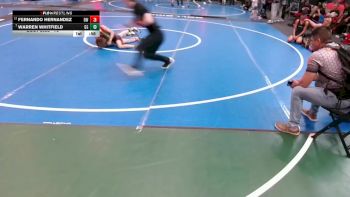 75 lbs Cons. Round 3 - Warren Whitfield, Grappling Gamers vs Fernando Hernandez, Dumas Wrestling