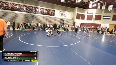 80 lbs Cons. Round 2 - Blaine Mcfarland, Fremont Wrestling Club vs Beckett Mock, Warrior Wrestling Club