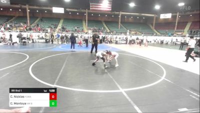 62 lbs Rr Rnd 1 - Chaypin Nicklas, Yuma Wrestling Club vs Cartar Montoya, NM Beast