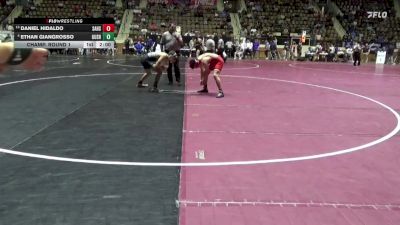 6A 144 lbs Champ. Round 1 - Daniel Hidaldo, Saraland vs Ethan Giangrosso, Gulf Shores