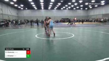 130 lbs Semifinal - Rhodes Molenda, Okwa vs Jameson Wheeler, Pikes Peak Warriors