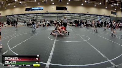 96 lbs Round 5 (8 Team) - Kael White, Brawler Elite vs Griffin Smith, Warhawks Wrestling