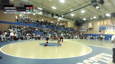 140lbs Semifinal - Addie Russell, Othello (Girls) vs Anahi Garcia, Moses Lake (Girls)
