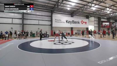 125 kg Champ. Round 1 - Trent Sibble, Bearcat Wrestling Club vs Jadon Brownlee, JAB Wrestling