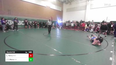 106 lbs Round Of 32 - Lyla Terry, Bishop Amat vs Tatum Mora, Norwalk