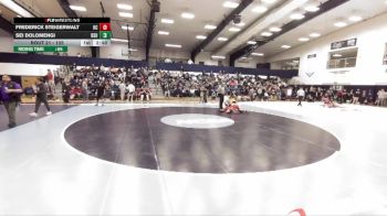 125 lbs Champ. Round 1 - Sei Dolomengi, Bridgewater State vs Frederick Steigerwalt, King`s College