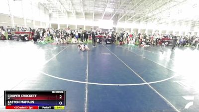 67 lbs Semifinal - Cooper Crockett, UT vs Easton Mamalis, WY