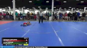 48 lbs Round 1 (10 Team) - Anthony DeFilippis, Yale Street vs Lucas Krause, Colon Trained