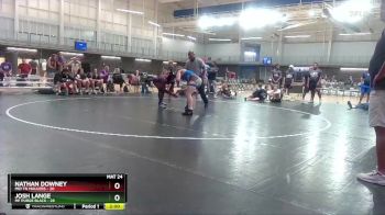 195 lbs Placement Matches (16 Team) - Josh Lange, MF Purge Black vs Nathan Downey, Mid TN Maulers