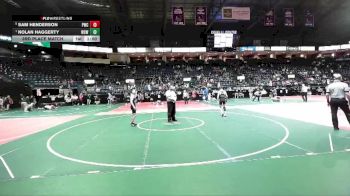 126 lbs 3rd Place Match - Nolan Haggerty, WSW1 vs Sam Henderson, PWCA