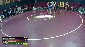 148 lbs Quarterfinal - Damian Montoya, RED WAVE WC vs Slava Shahbazyan, Chaminade