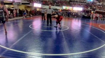 200 lbs Quarterfinal - Colt Augare, Babb vs Kyle Fulton, Forsyth Wrestling Club