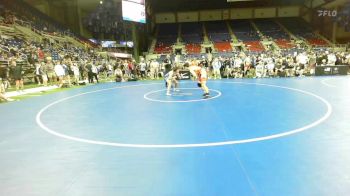 160 lbs Cons 64 #2 - Konlin Weaver, Georgia vs Lance Streifel, Wyoming