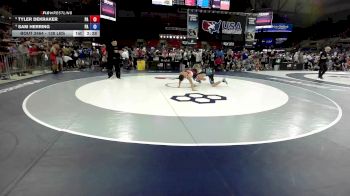 138 lbs Quarters - Tyler Dekraker, PA vs Sam Herring, PA