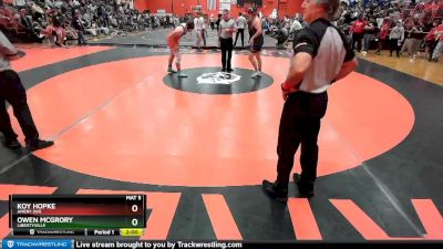 220 lbs Semifinal - Koy Hopke, AMERY (WI) vs Owen Mcgrory, LIBERTYVILLE