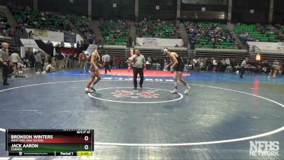 1A-4A 150 Champ. Round 2 - Bronson Winters, West End High School vs Jack Aaron, Corner