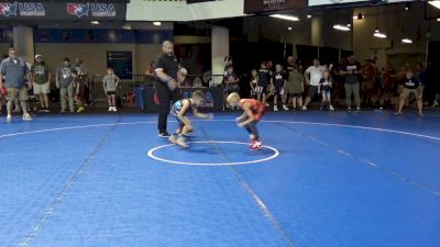 53 lbs Champ. Rd Of 16 - Beau Atwell, Tennessee vs Jordan Kiger, Yorktown Wrestling Club