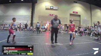 90 lbs Round 2 (4 Team) - Dylan Russo, Ares vs Aden Digiovanni, Ninja Killer